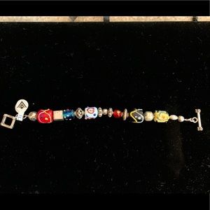 SILPADA- 925 Glass Bead Bracelet B0871